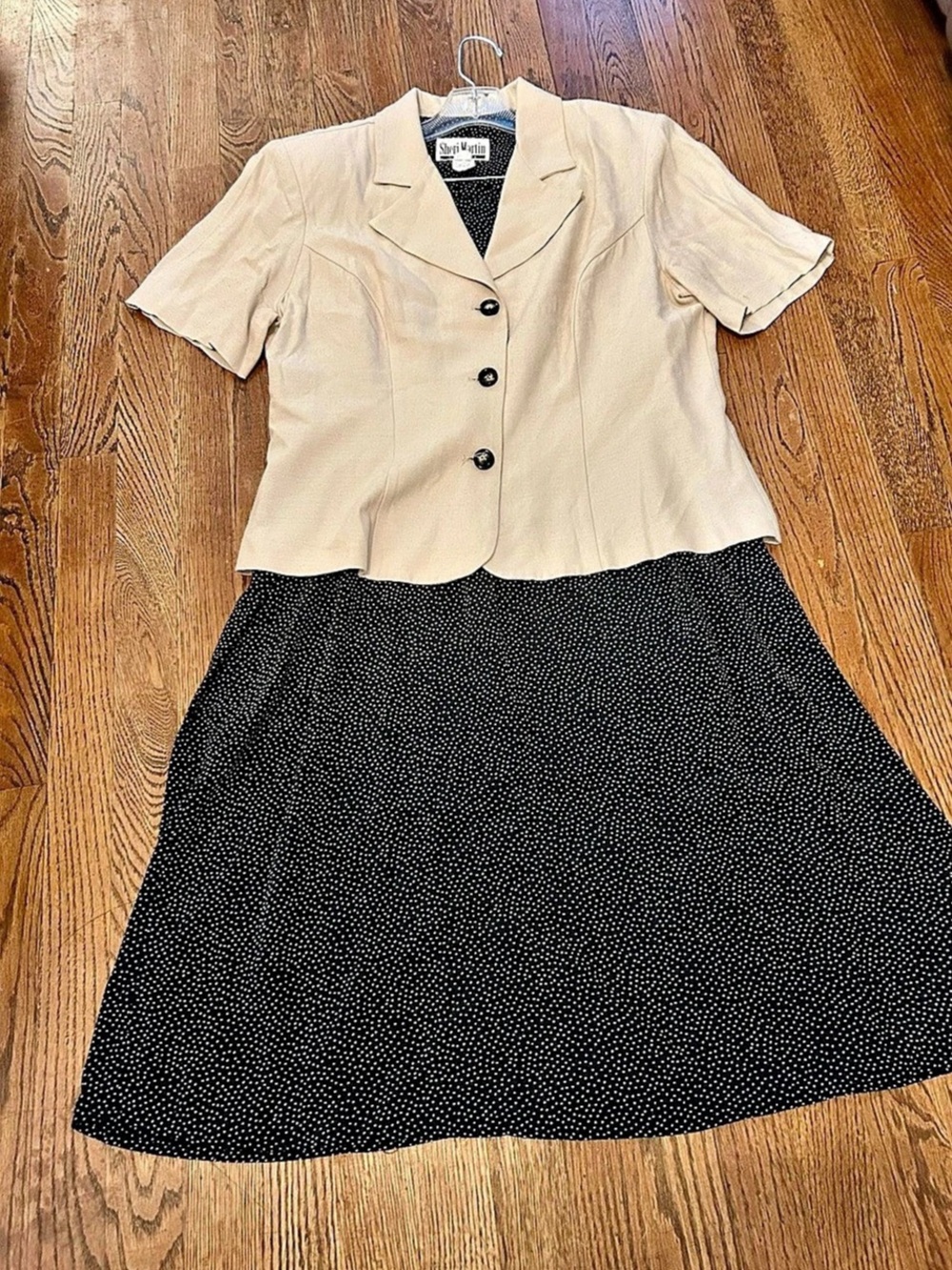 Sheri Martin Women's Polka Dot Midi Dress Size 16